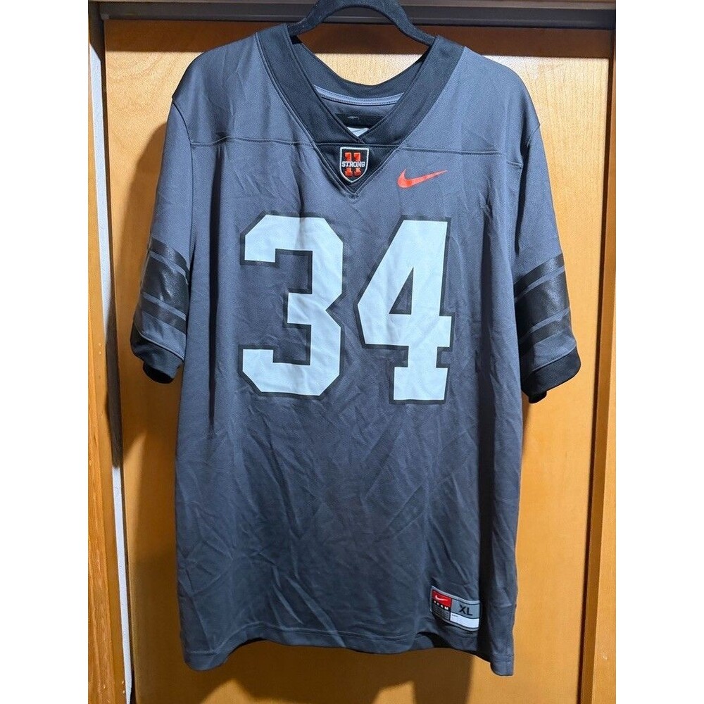 Nike Oregon State Beavers Men’s Alternate #34 Football Jersey Size XL
